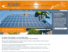 Tablet Screenshot of kleinneueenergien.de